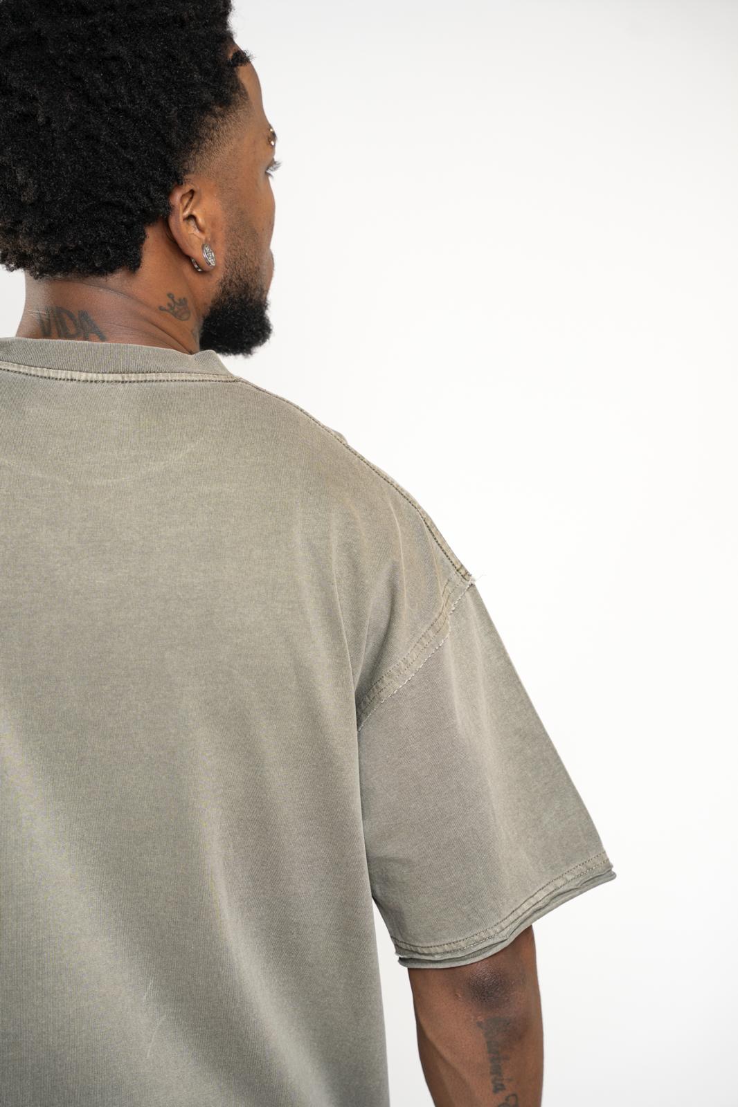 CAMISETA SEMI OVERCIZED ALGODON PESADO
