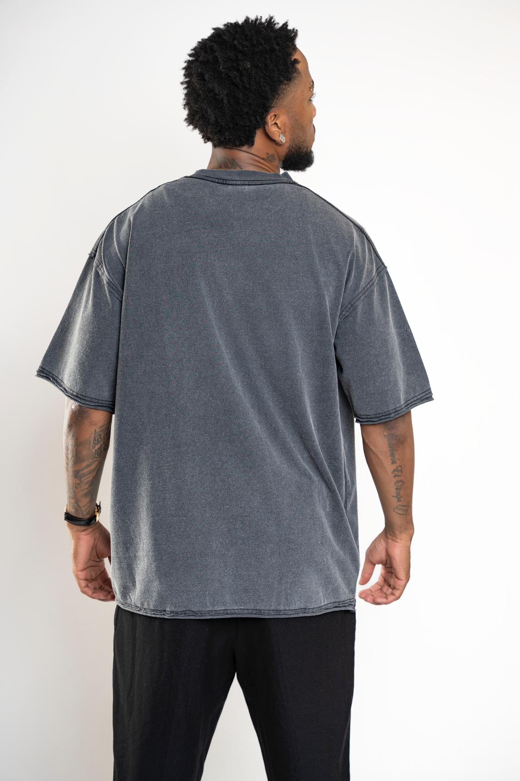 CAMISETA SEMI OVERCIZED ALGODON PESADO