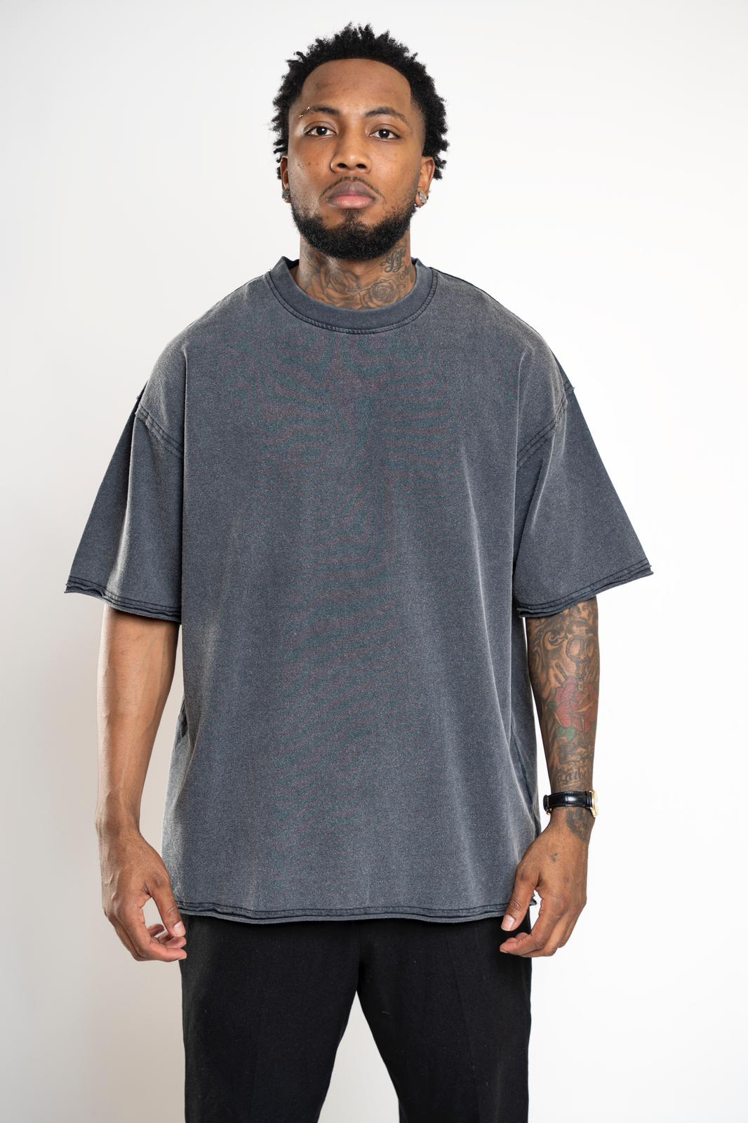 CAMISETA SEMI OVERCIZED ALGODON PESADO