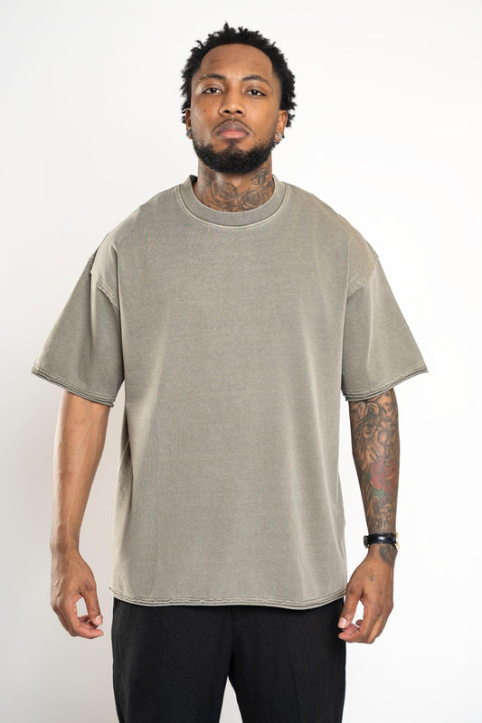 CAMISETA SEMI OVERCIZED ALGODON PESADO