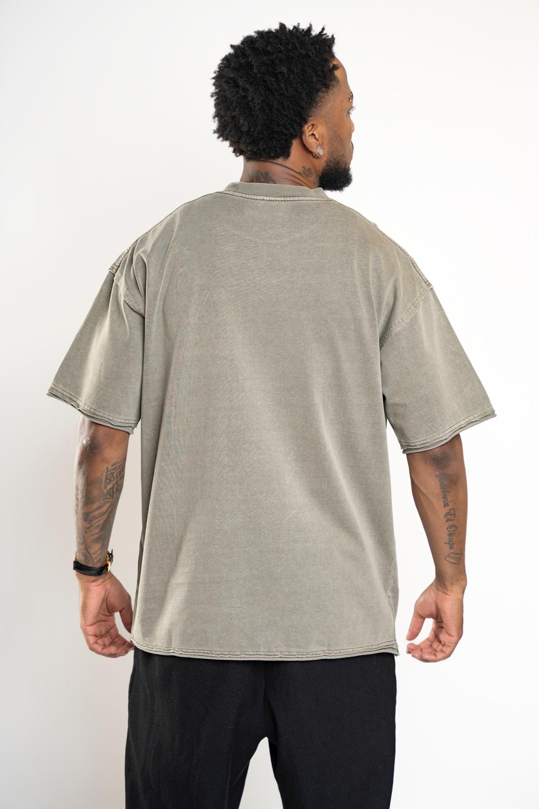 CAMISETA SEMI OVERCIZED ALGODON PESADO